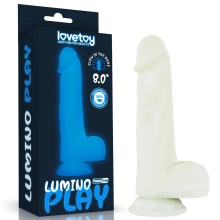 Dildo z Przyssawką Lumino Play Lovetoy | 100% ORYGINAŁ| DYSKRETNA PRZESYŁKA